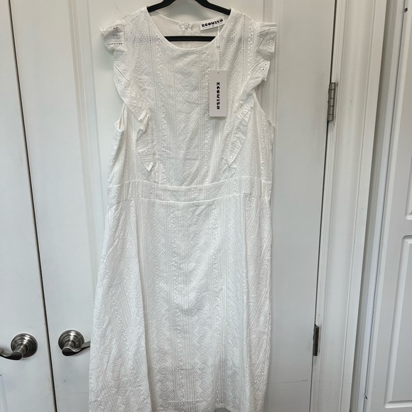 NWT white dress - Picture 1 of 5